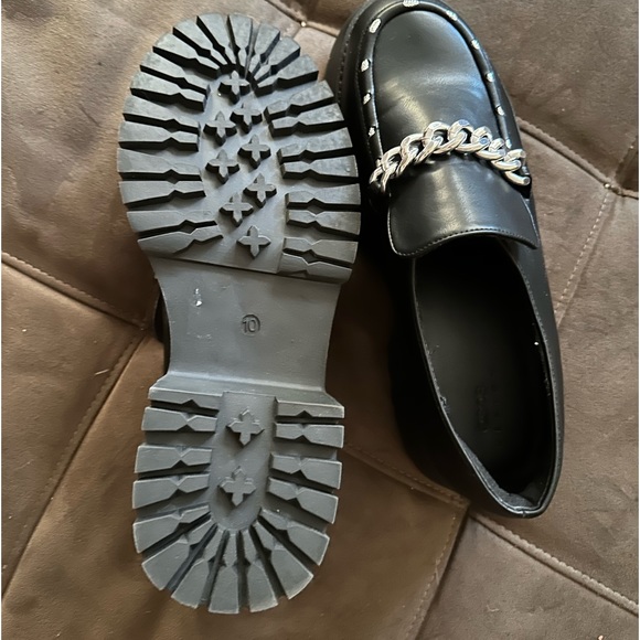 ASOS Black Chunky Loafers Size US Women’s 12- Never Worn - Picture 5 of 5